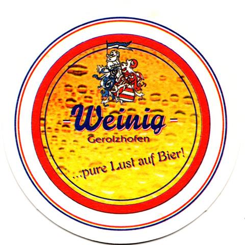 gerolzhofen sw-by weinig rund 3a (200-pure lust auf bier)